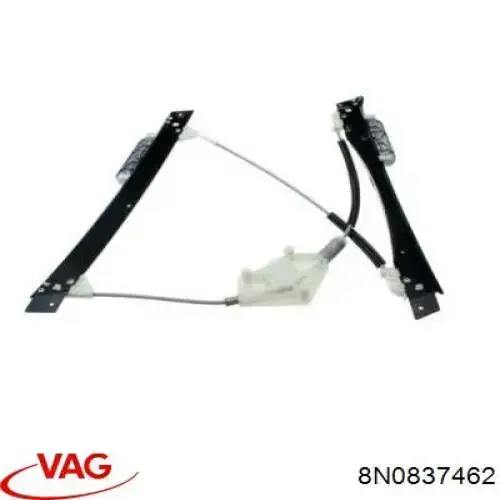 Mecanismo de acionamento de vidro da porta dianteira direita VAG 8N0837462 preço, a partir de 104,35 USD