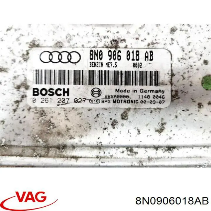 Compre 8N0997018DX VAG Módulo de direção (Centralina eletrônica) de motor