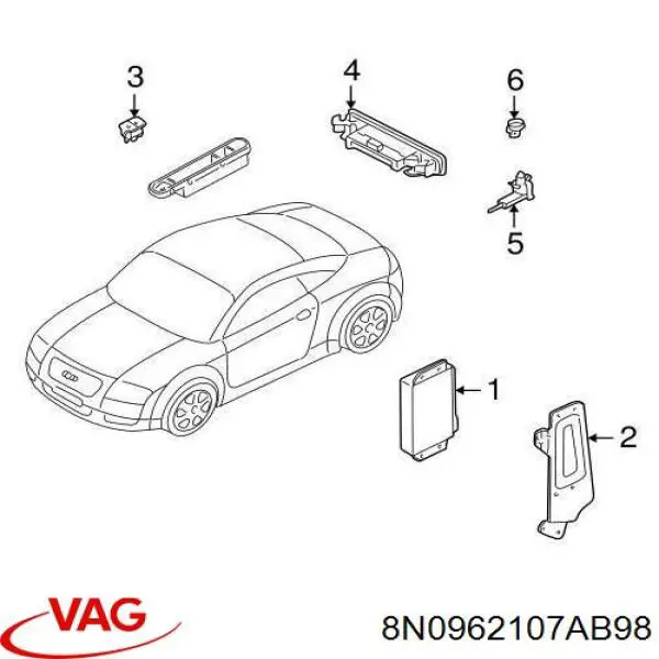  VAG 8N0962107AB98 preço, a partir de 51,32 USD