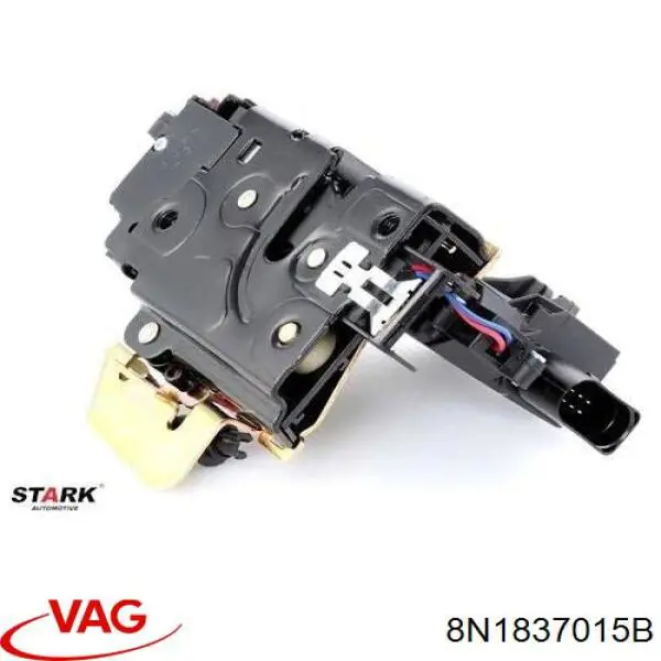 Fecho da porta dianteira esquerda VAG 8N1837015B preço, a partir de 52,50 USD