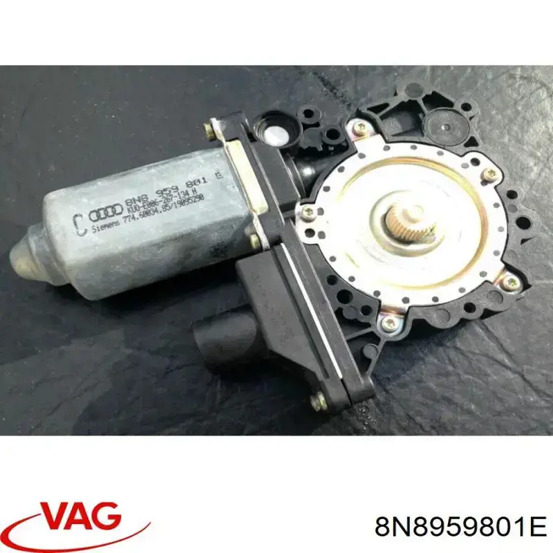 Motor de acionamento de vidro da porta dianteira esquerda VAG 8N8959801E preço, a partir de 445,24 USD