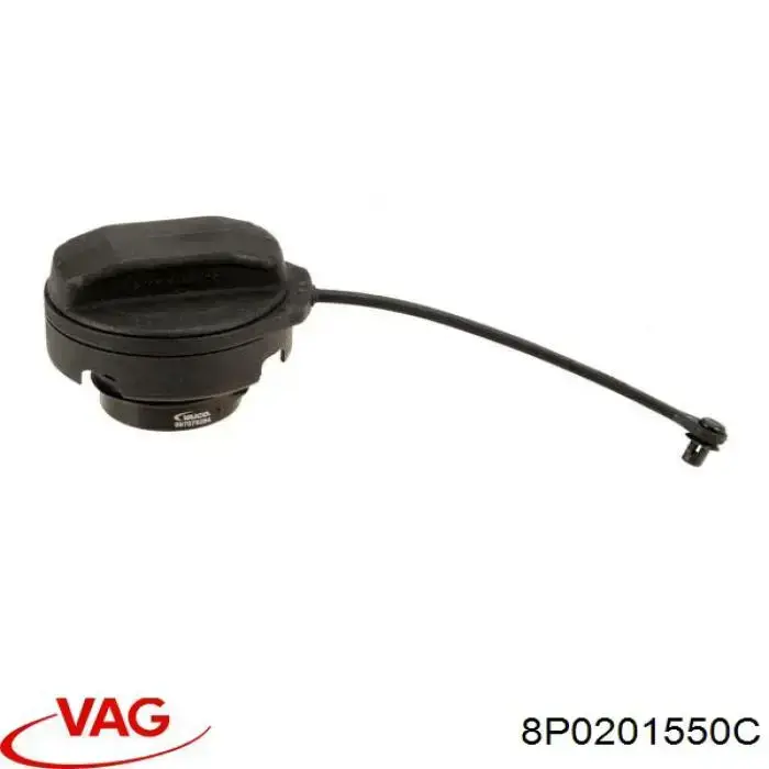 8P0201550C VAG Tampa (tampão) do tanque de combustível