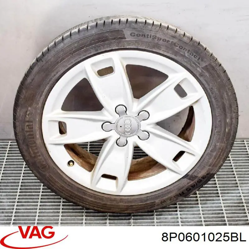 Discos de roda de aleação ligeira (de aleação ligeira, de titânio) VAG 8P0601025BL preço, a partir de 193,67 USD