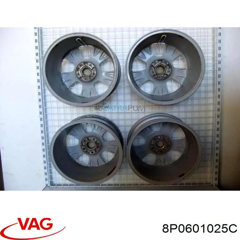 Compre 8P0601025C VAG Discos de roda de aleação ligeira (de aleação ligeira, de titânio)