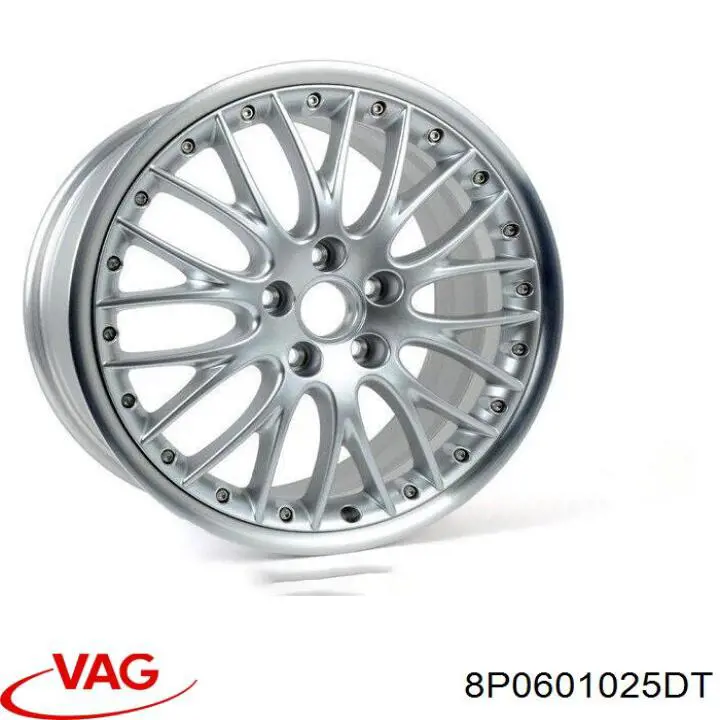 Discos de roda de aleação ligeira (de aleação ligeira, de titânio) VAG 8P0601025DT preço, a partir de 352,43 USD
