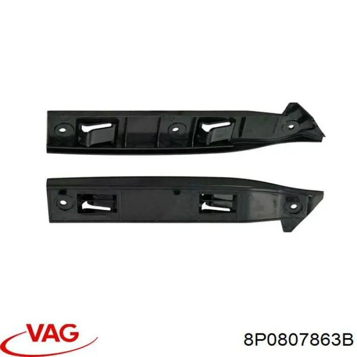 Consola do pára-choque dianteiro esquerdo VAG 8P0807863B preço, a partir de 15,86 USD