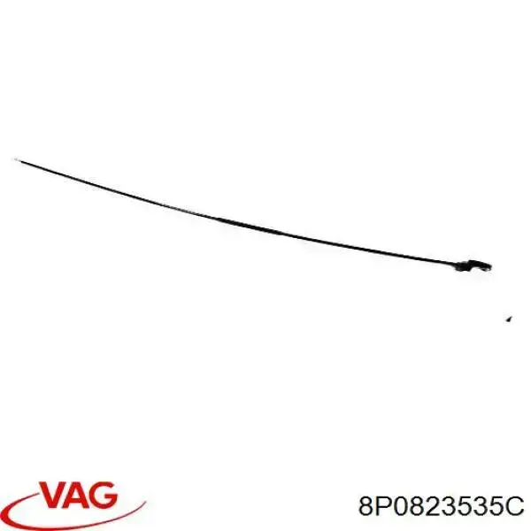 Compre 8P0823535C VAG Cabo dianteiro de abertura da capota