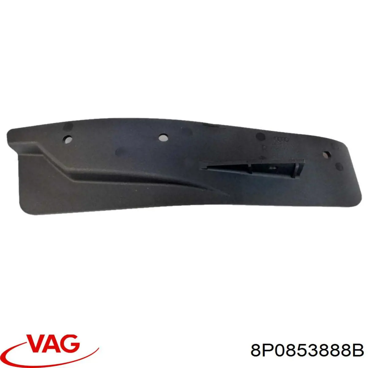 Spoiler direito do pára-choque dianteiro VAG 8P0853888B preço, a partir de 29,62 USD