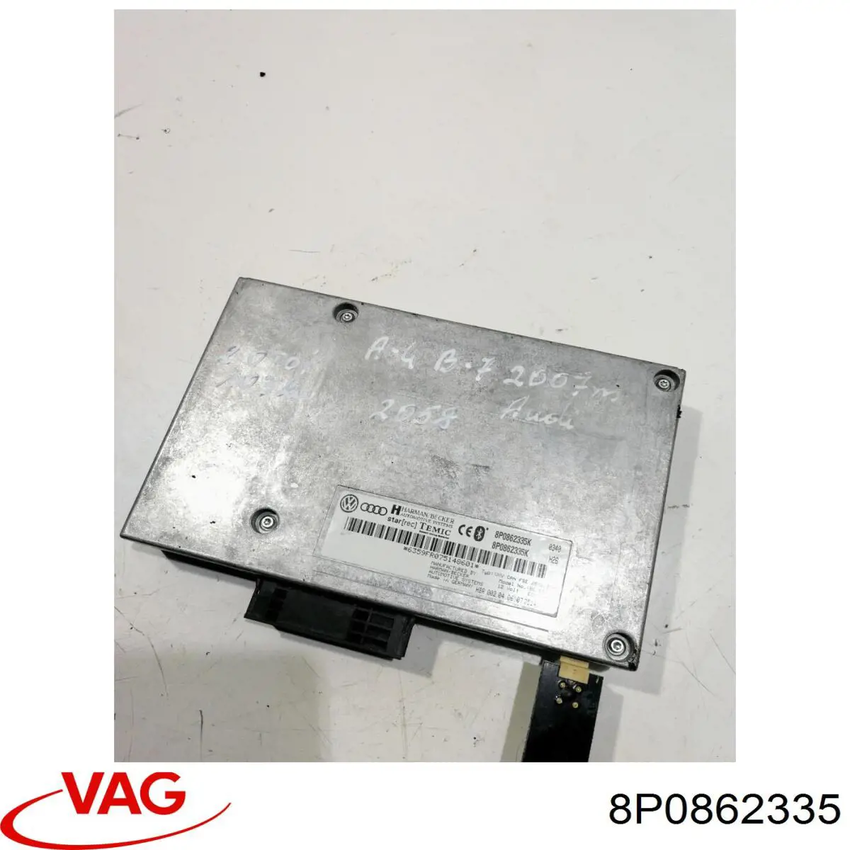 Unidade de controlo Bluetooth VAG 8P0862335 preço, a partir de 117,48 USD