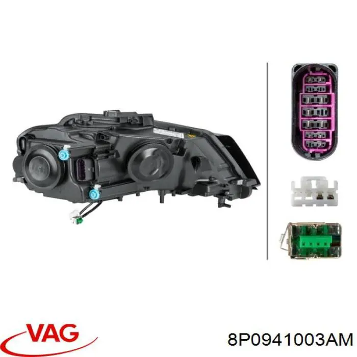 Compre 8P0941003AM VAG Luz esquerda