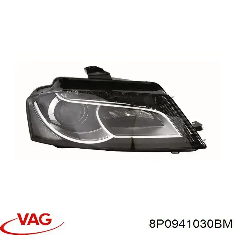 Luz direita VAG 8P0941030BM preço, a partir de 520,31 USD