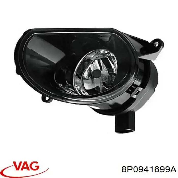 Luzes de nevoeiro esquerdas VAG 8P0941699A preço, a partir de 68,22 USD