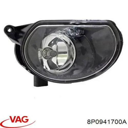 Luzes de nevoeiro direitas VAG 8P0941700A preço, a partir de 68,22 USD