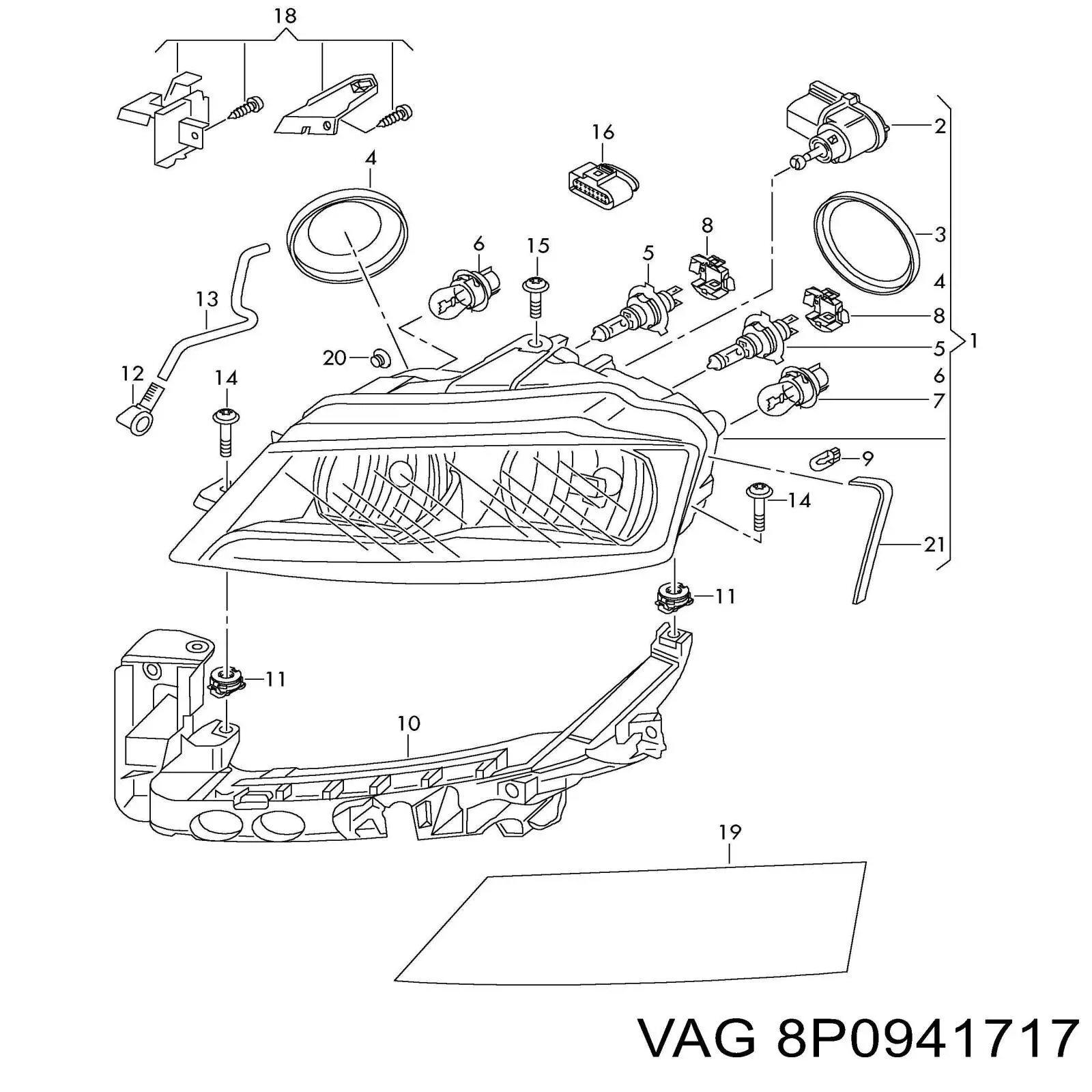 8P0941717 VAG 