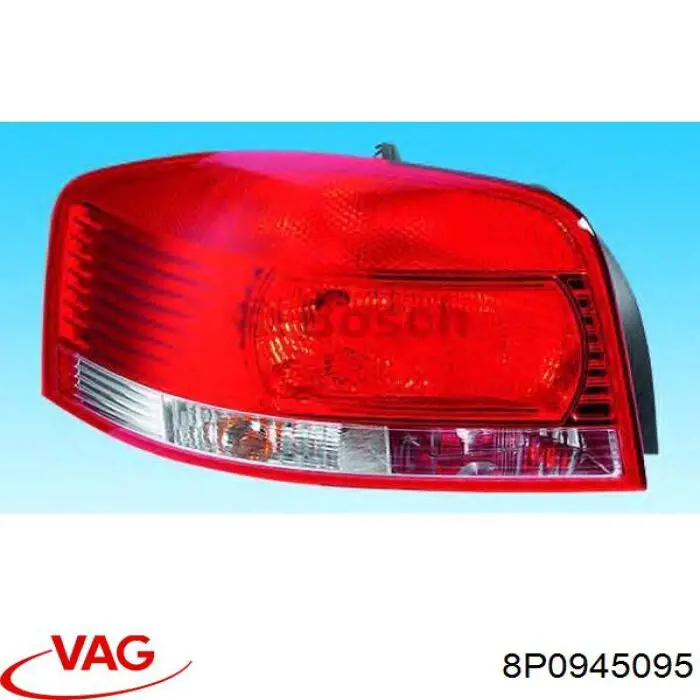 Compre 8P0945095 VAG Lanterna traseira esquerda externa
