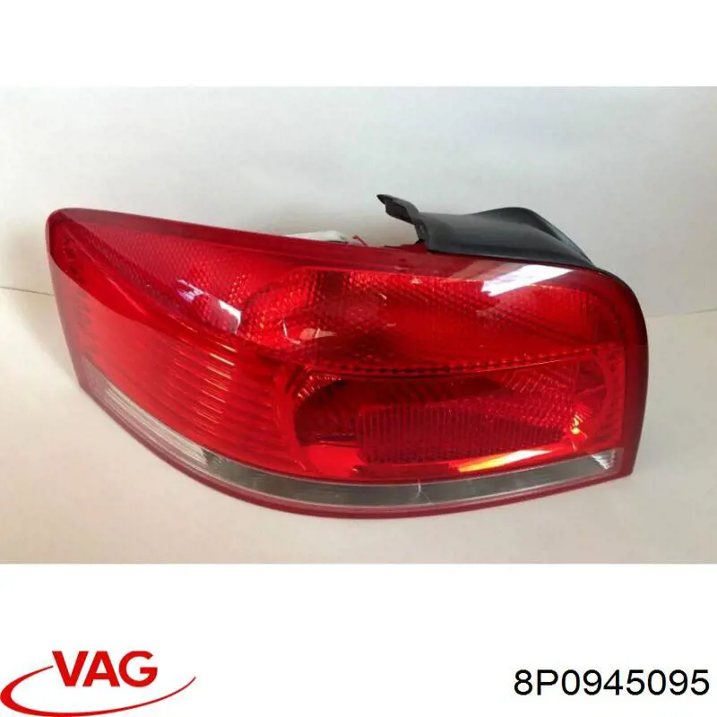 Lanterna traseira esquerda externa VAG 8P0945095 preço, a partir de 81,86 USD