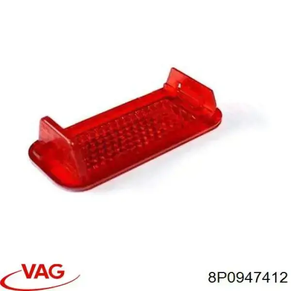 Retrorrefletor (refletor) do pára-choque traseiro VAG 8P0947412 preço, a partir de 17,81 USD