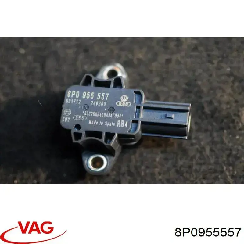 8P0955557 VAG Sensor AIRBAG dianteiro