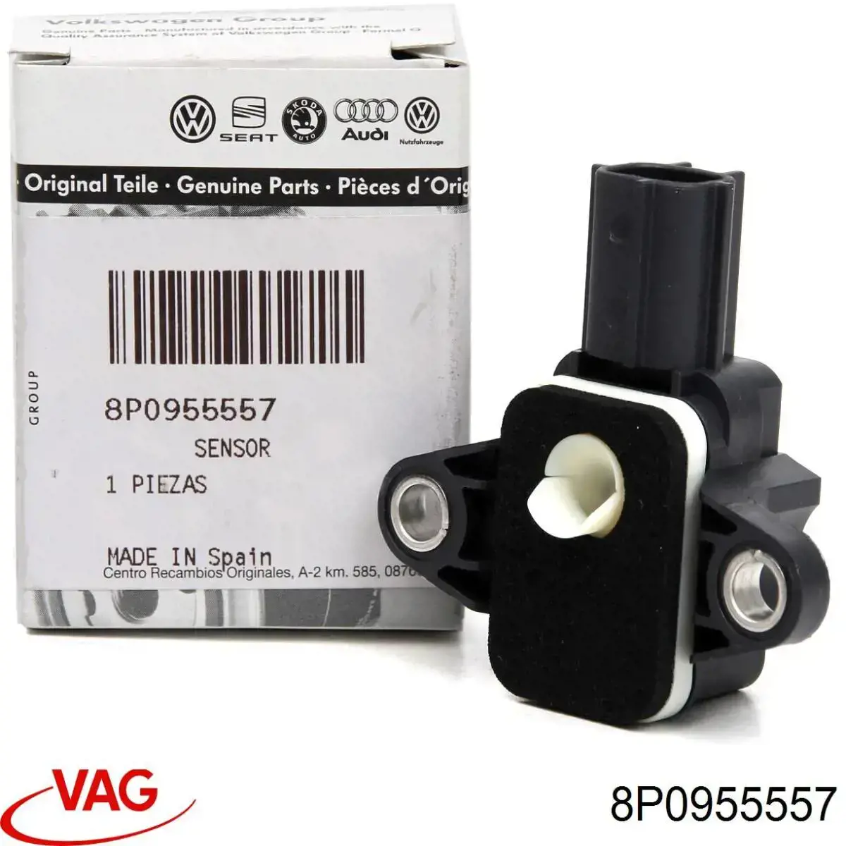 Sensor AIRBAG dianteiro VAG 8P0955557 preço, a partir de 35,75 USD