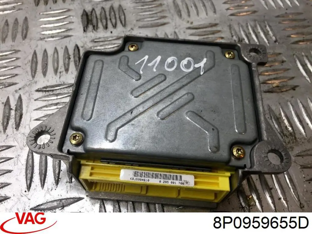 8P0959655D VAG Módulo processador de controlo da bolsa de ar (Centralina eletrônica AIRBAG)