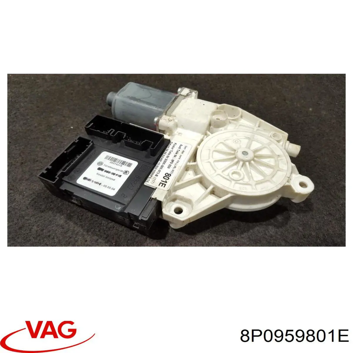 8P0959801E VAG Motor de acionamento de vidro da porta dianteira esquerda