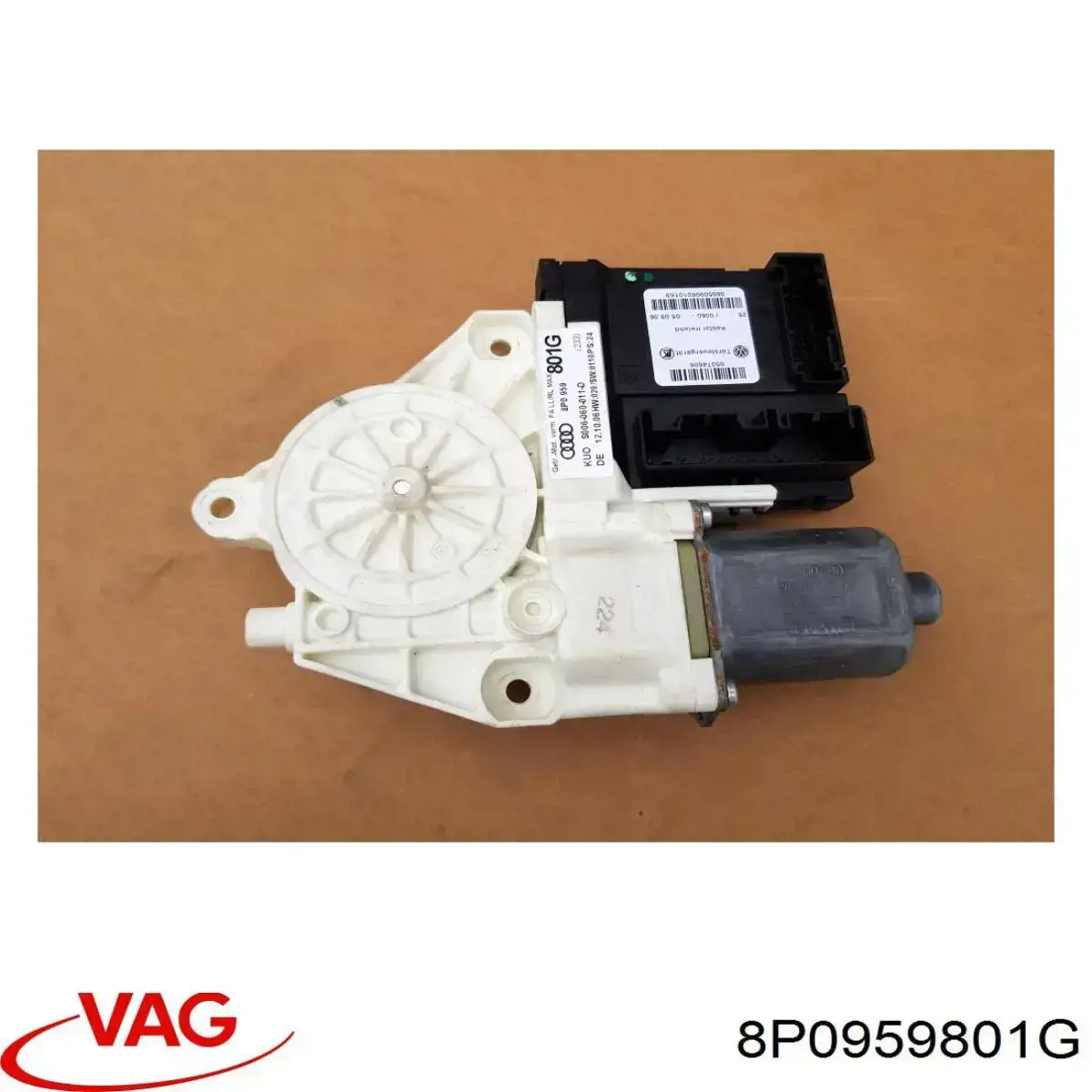 Motor de acionamento de vidro da porta dianteira esquerda VAG 8P0959801G preço, a partir de 105,56 USD