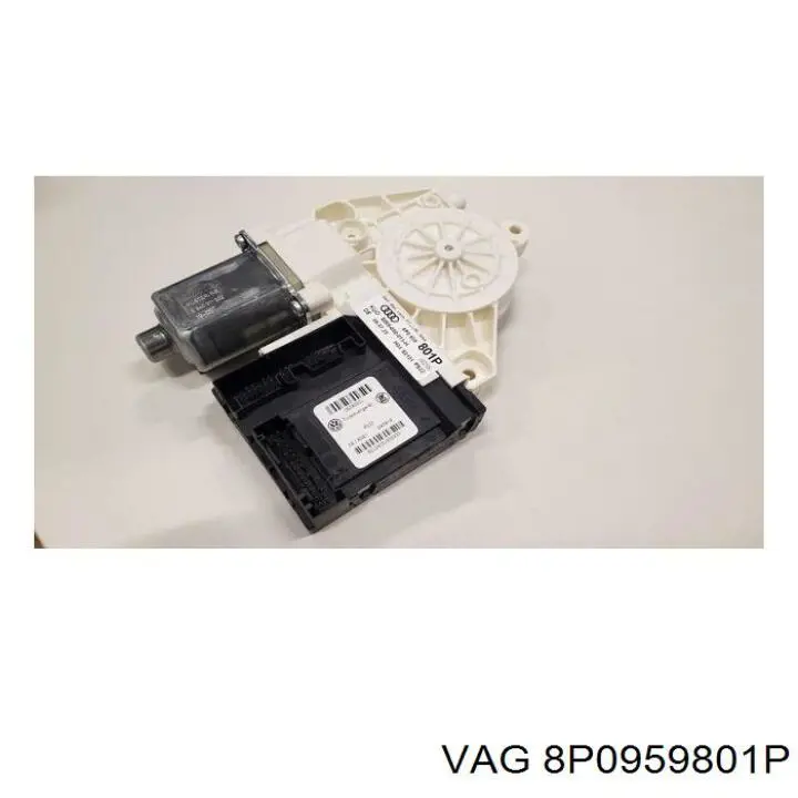 8P0959801P VAG Motor de acionamento de vidro da porta dianteira esquerda