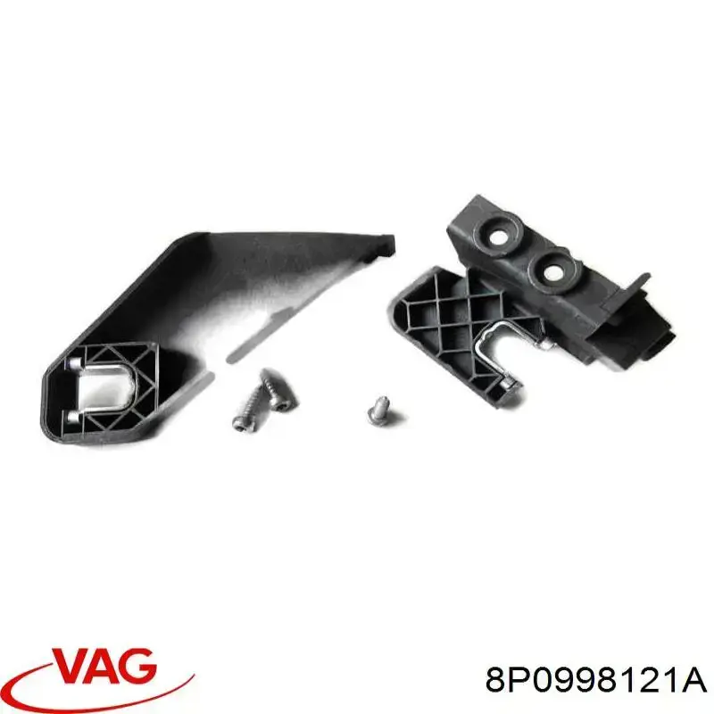 8P0998121A VAG Consola (adaptador) de fixação da luz dianteira esquerda