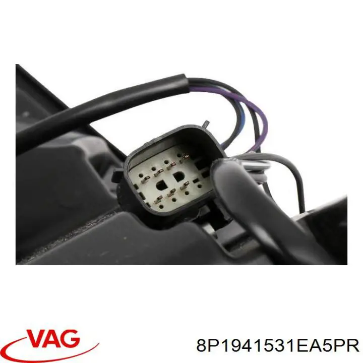 8P1941531EA VAG Comutador das luzes no "painel de instrumentos"
