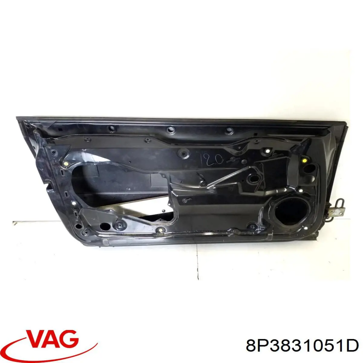 Compre 8P3831051D VAG Porta dianteira esquerda