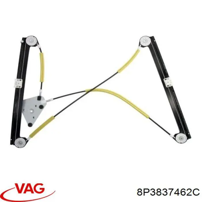 Mecanismo de acionamento de vidro da porta dianteira direita VAG 8P3837462C preço, a partir de 56,97 USD