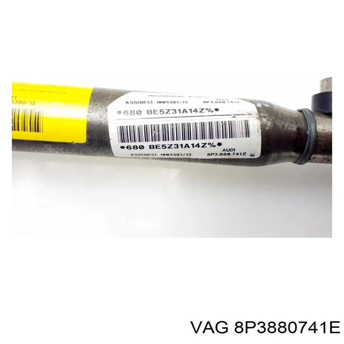 Cinto de segurança (AIRBAG) de estore lateral esquerdo VAG 8P3880741E preço, a partir de 95,39 USD