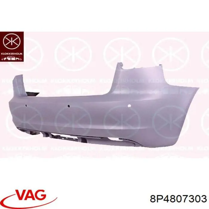 Pára-choque traseiro VAG 8P4807303 preço, a partir de 174,68 USD