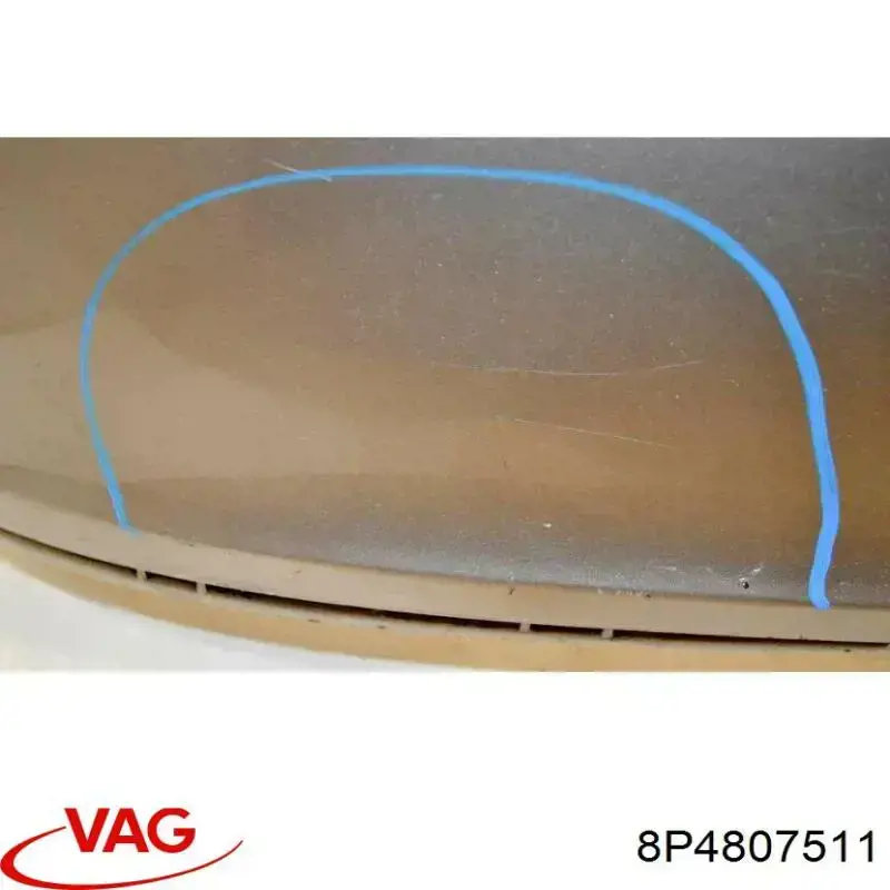 Pára-choque traseiro VAG 8P4807511 preço, a partir de 121,20 USD