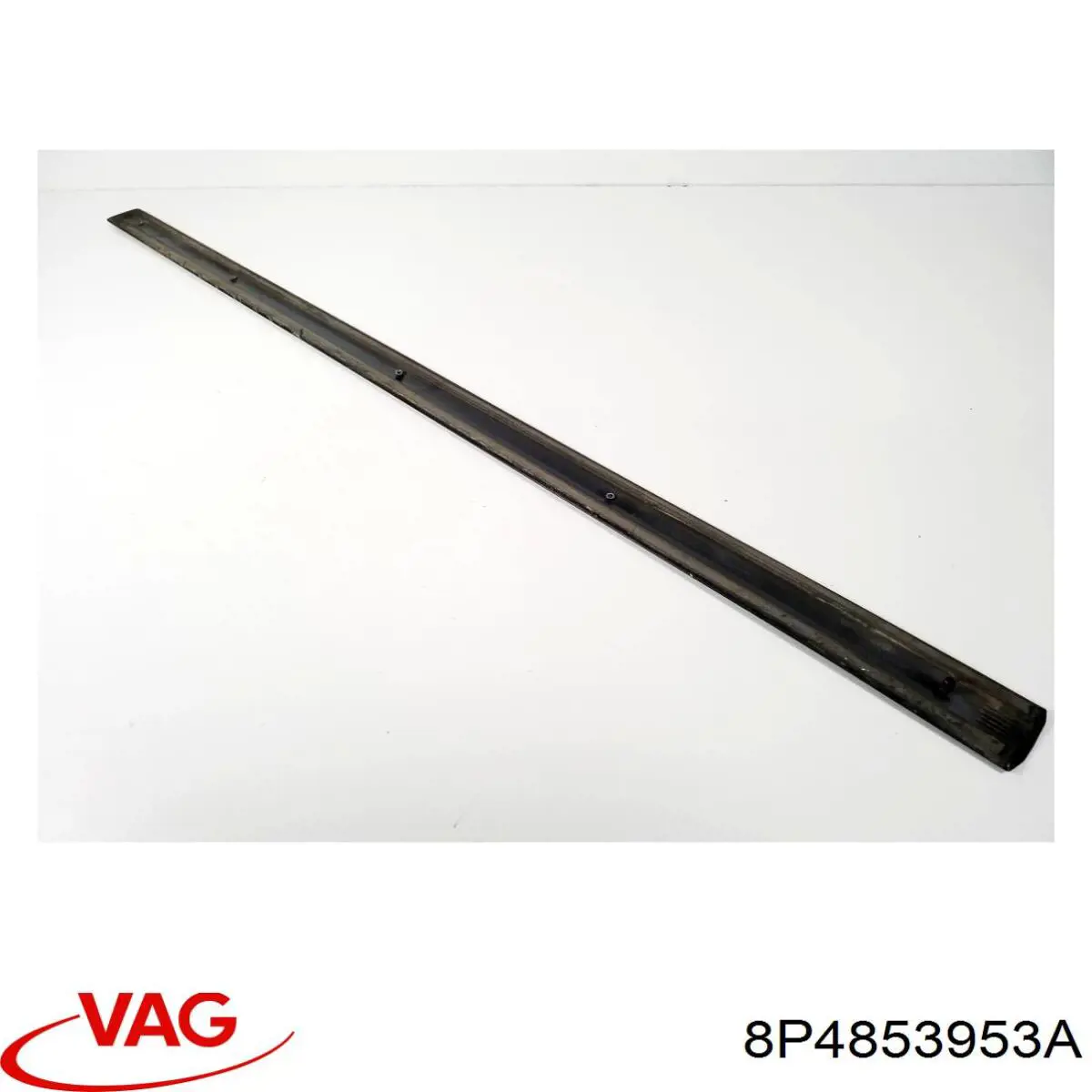 8P4853953A VAG Moldura da porta dianteira esquerda