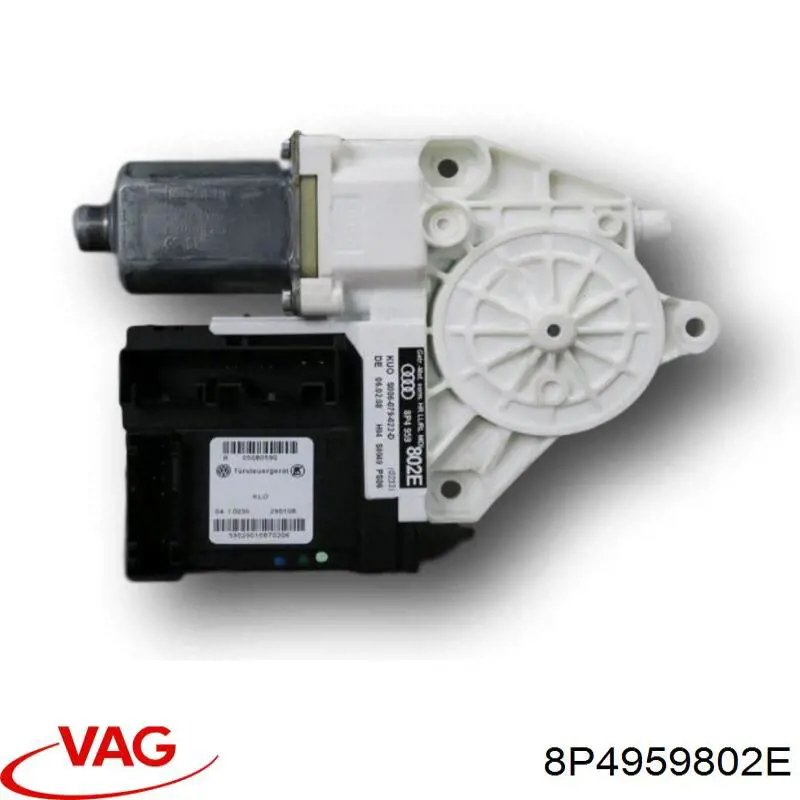 Compre 8P4959802E VAG Motor de acionamento de vidro da porta traseira direita