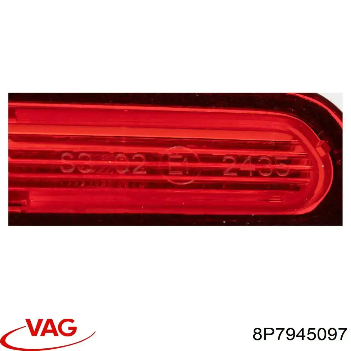 Compre 8P7945097 VAG Sinal de parada traseiro adicional