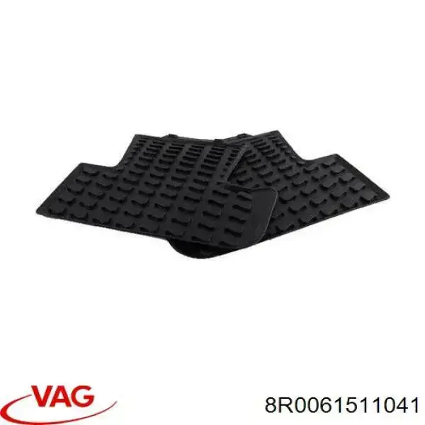 Tapete dianteiro, kit de 2 un. VAG 8R0061511041 preço, a partir de 90,69 USD