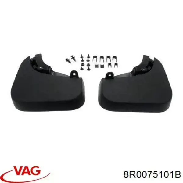 Protetores de lama traseiros, kit para Audi Q5  8RB