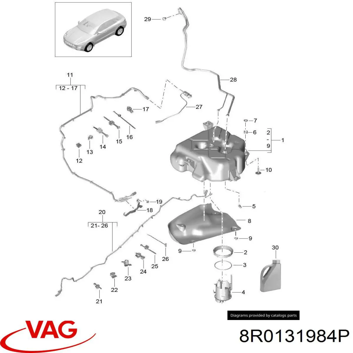  VAG 1Y0971838 preço, a partir de 4,52 USD