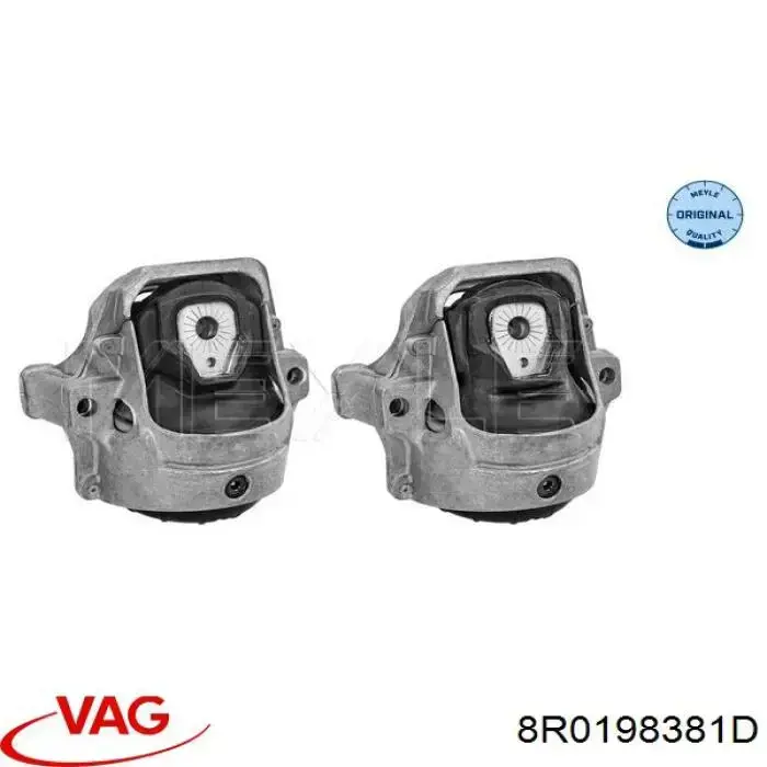 8R0198381D VAG Coxim (suporte) esquerdo/direito de motor
