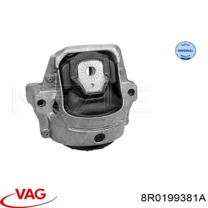 Coxim (suporte) direito de motor VAG 8R0199381A preço, a partir de 84,65 USD