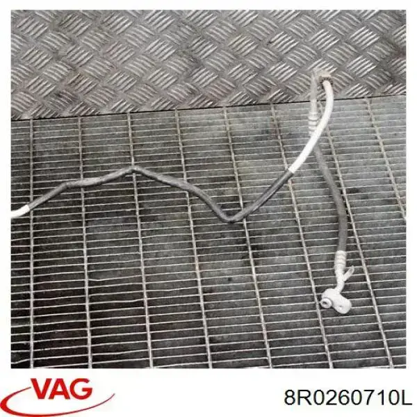 8R0260710L VAG Mangueira de aparelho de ar condicionado, desde o radiador até o vaporizador