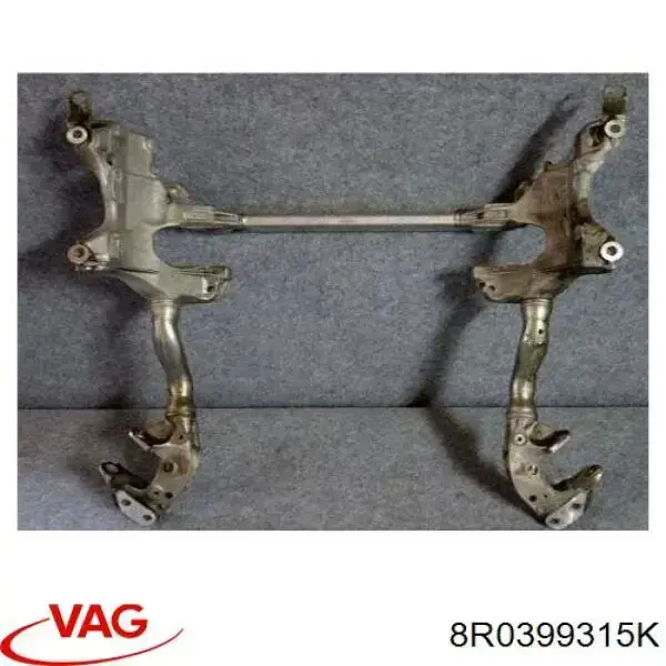 Viga de suspensão dianteira (plataforma veicular) VAG 8R0399315K preço, a partir de 423,94 USD