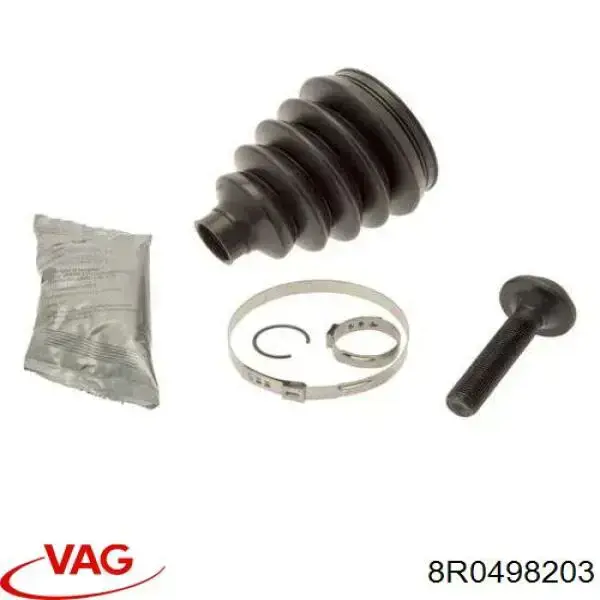 Bota de proteção externa de junta homocinética do semieixo dianteiro VAG 8R0498203 preço, a partir de 35,79 USD