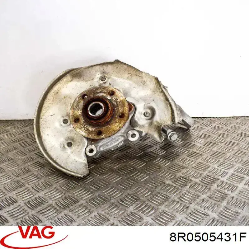 Compre 8R0505431F VAG Pino moente (extremidade do eixo) traseiro esquerdo