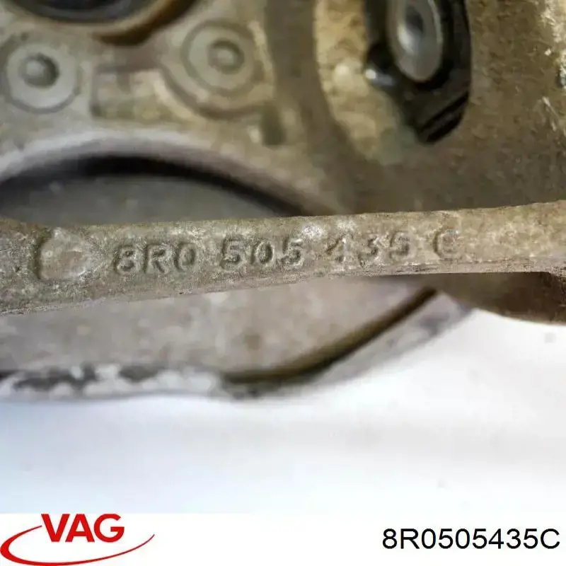 8R0505435C VAG Pino moente (extremidade do eixo) traseiro esquerdo