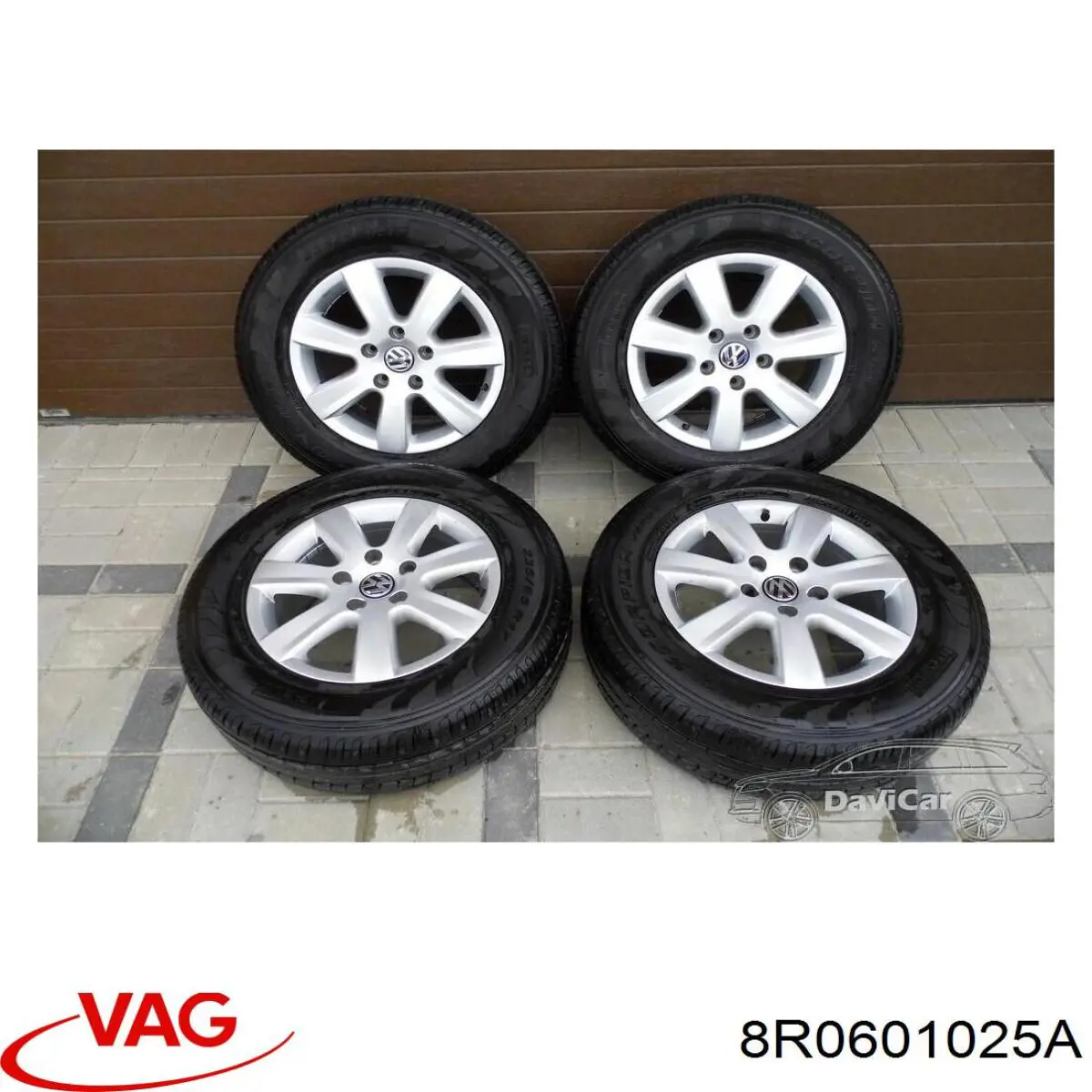 Compre 8R0601025AR VAG Discos de roda de aleação ligeira (de aleação ligeira, de titânio)