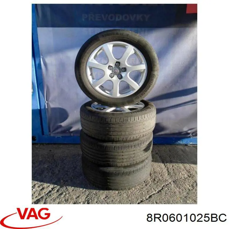 8R0601025BC VAG Discos de roda de aleação ligeira (de aleação ligeira, de titânio)