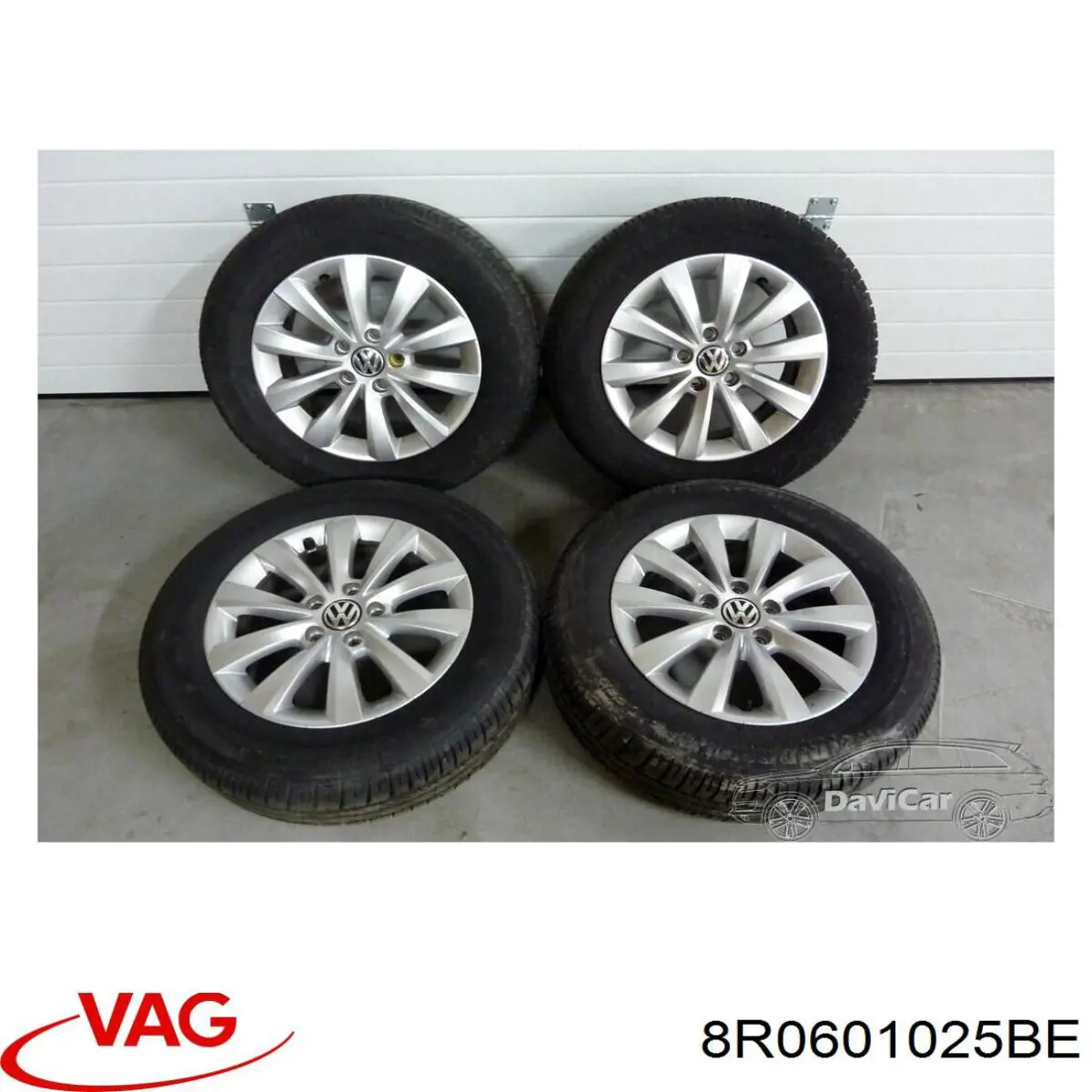 Discos de roda de aleação ligeira (de aleação ligeira, de titânio) VAG 8R0601025BE preço, a partir de 475,84 USD